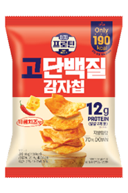 이지프로틴 고단백질 감자칩 매콤치즈맛 50g